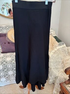 Rachel Comey Black High-Low Skirt